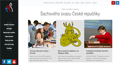 Desktop Screenshot of chess.cz