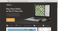 Desktop Screenshot of chess.com