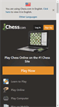 Mobile Screenshot of chess.com