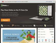 Tablet Screenshot of chess.com