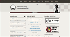 Desktop Screenshot of chess.ca